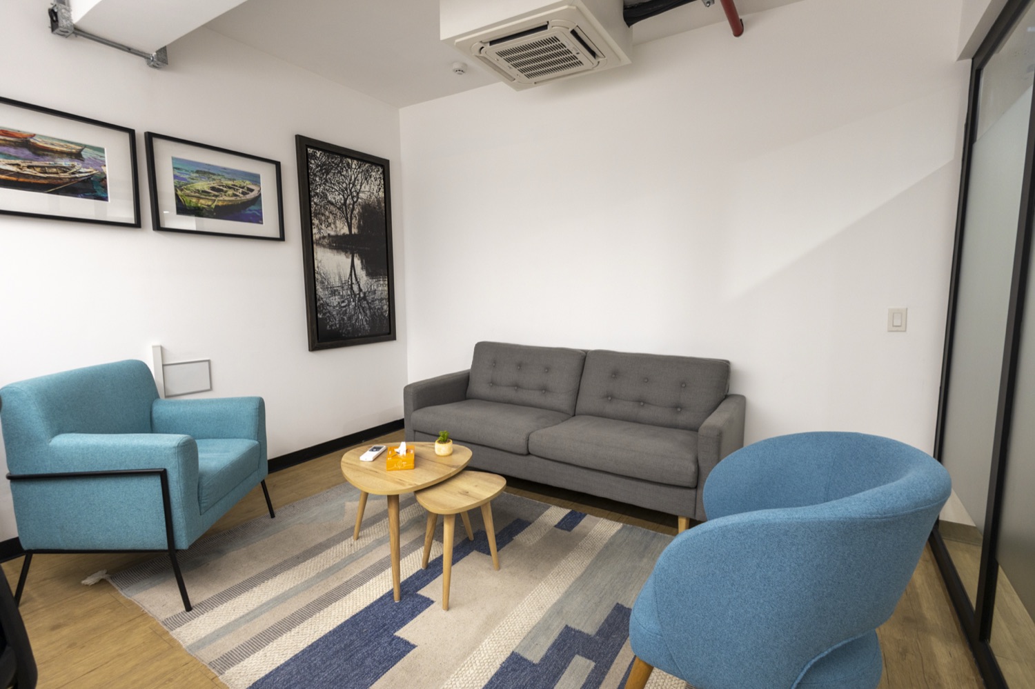 Sala de terapia para niños y adolescentes
